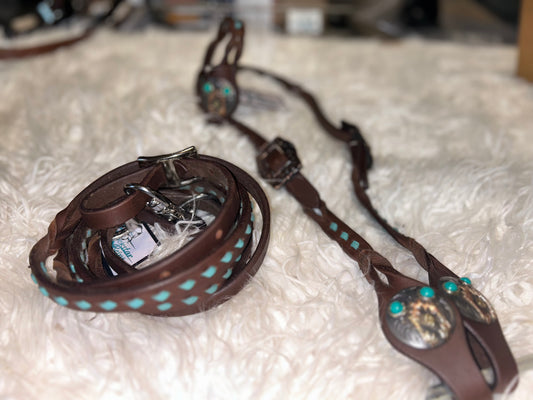 Rockstar Buckstitched Reins