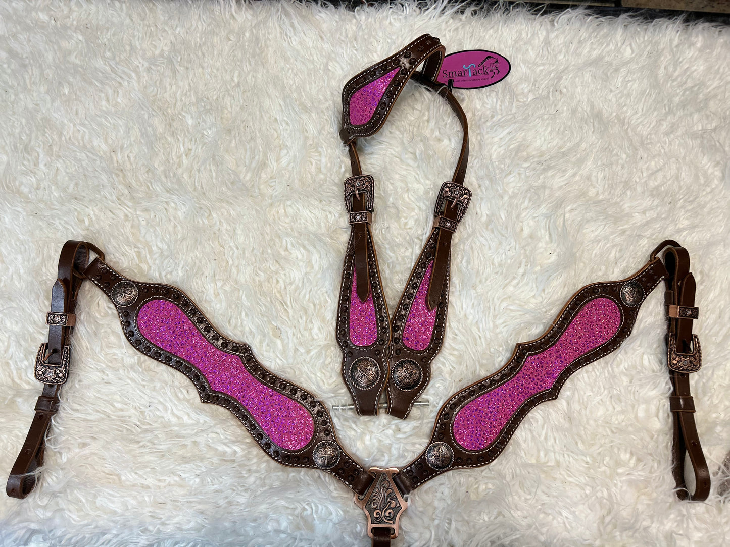 SmarTack Gen 2 "La Reina" Inlays - Breast Collar and Wither Strap (Horse Size)