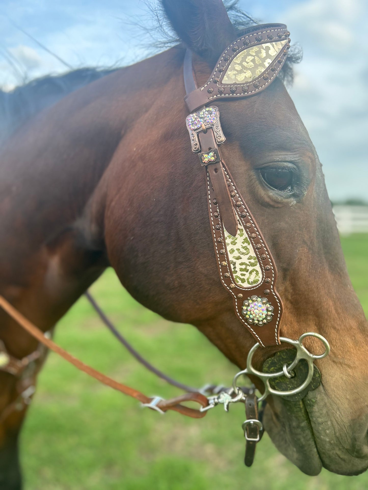 SmarTack Gen 2 "La Reina" Inlays - Breast Collar and Wither Strap (Horse Size)