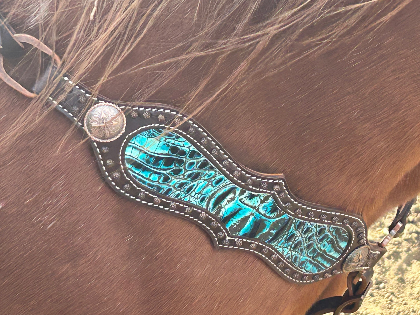 SmarTack Gen 2 "La Reina" Inlays - Breast Collar and Wither Strap (Horse Size)