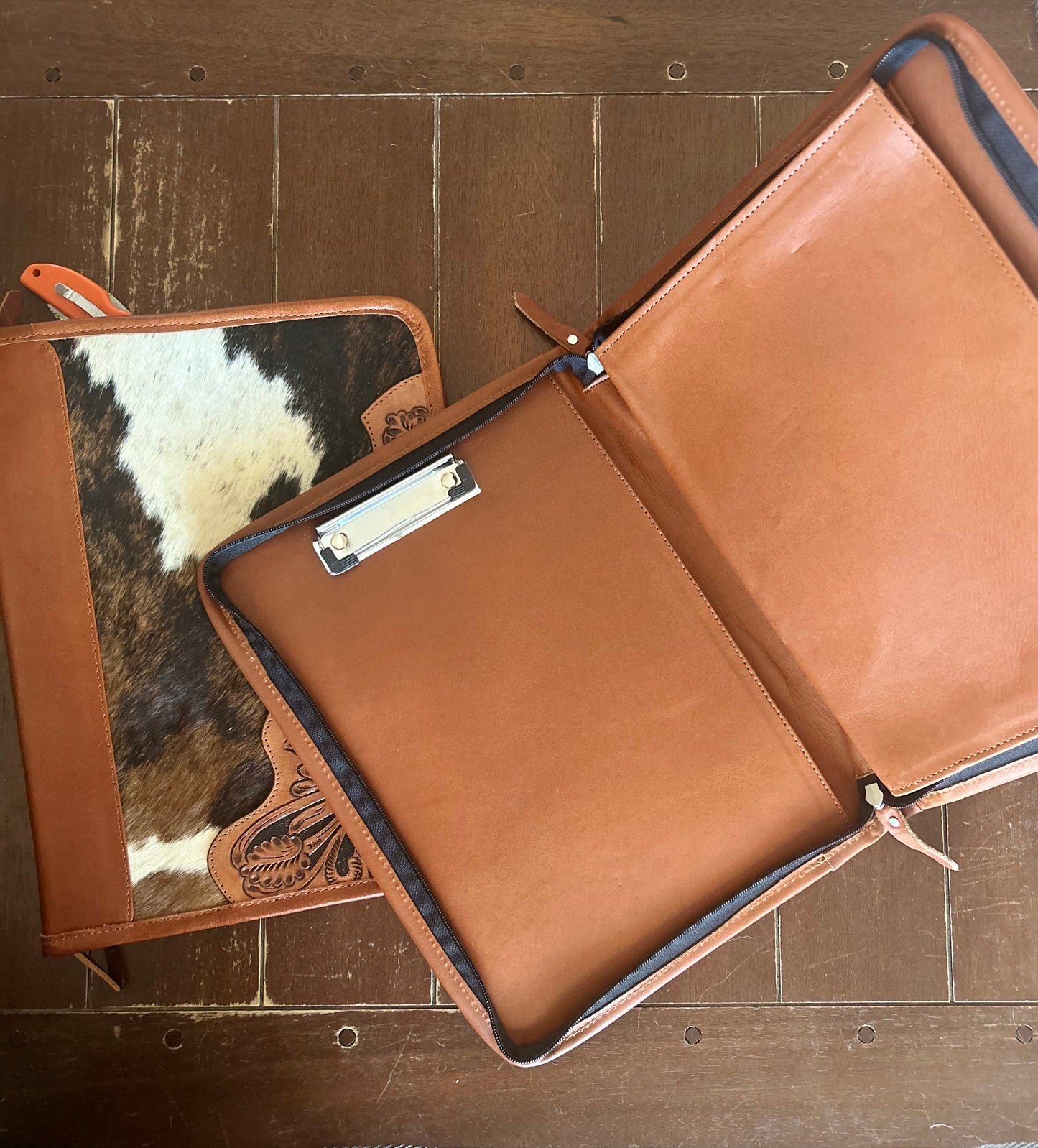 Cowhide Padfolio