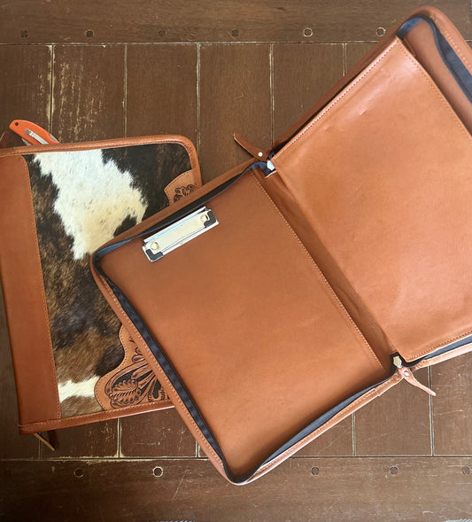 Cowhide Padfolio