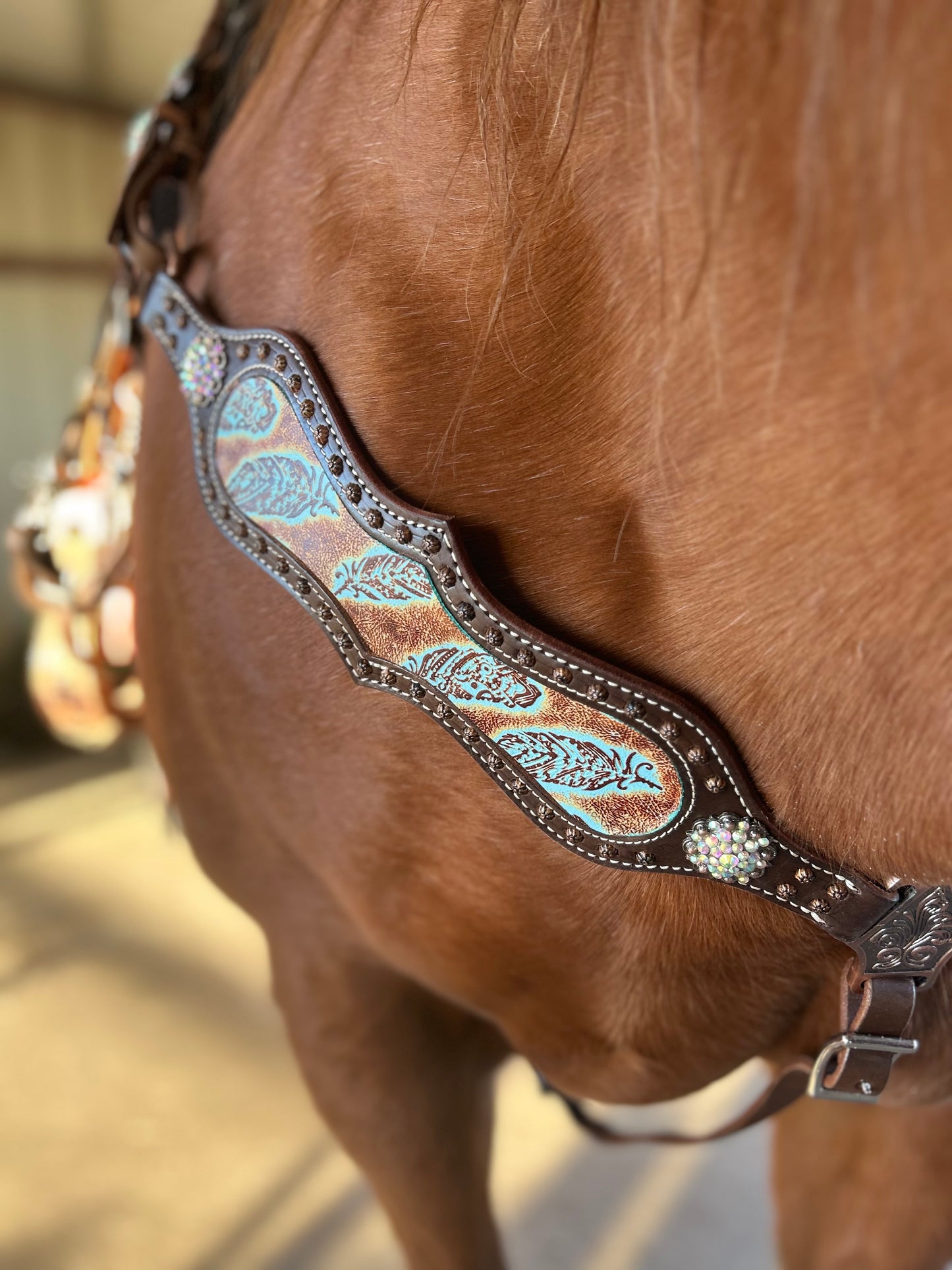 SmarTack Gen 2 "La Reina" Inlays - Breast Collar and Wither Strap (Horse Size)
