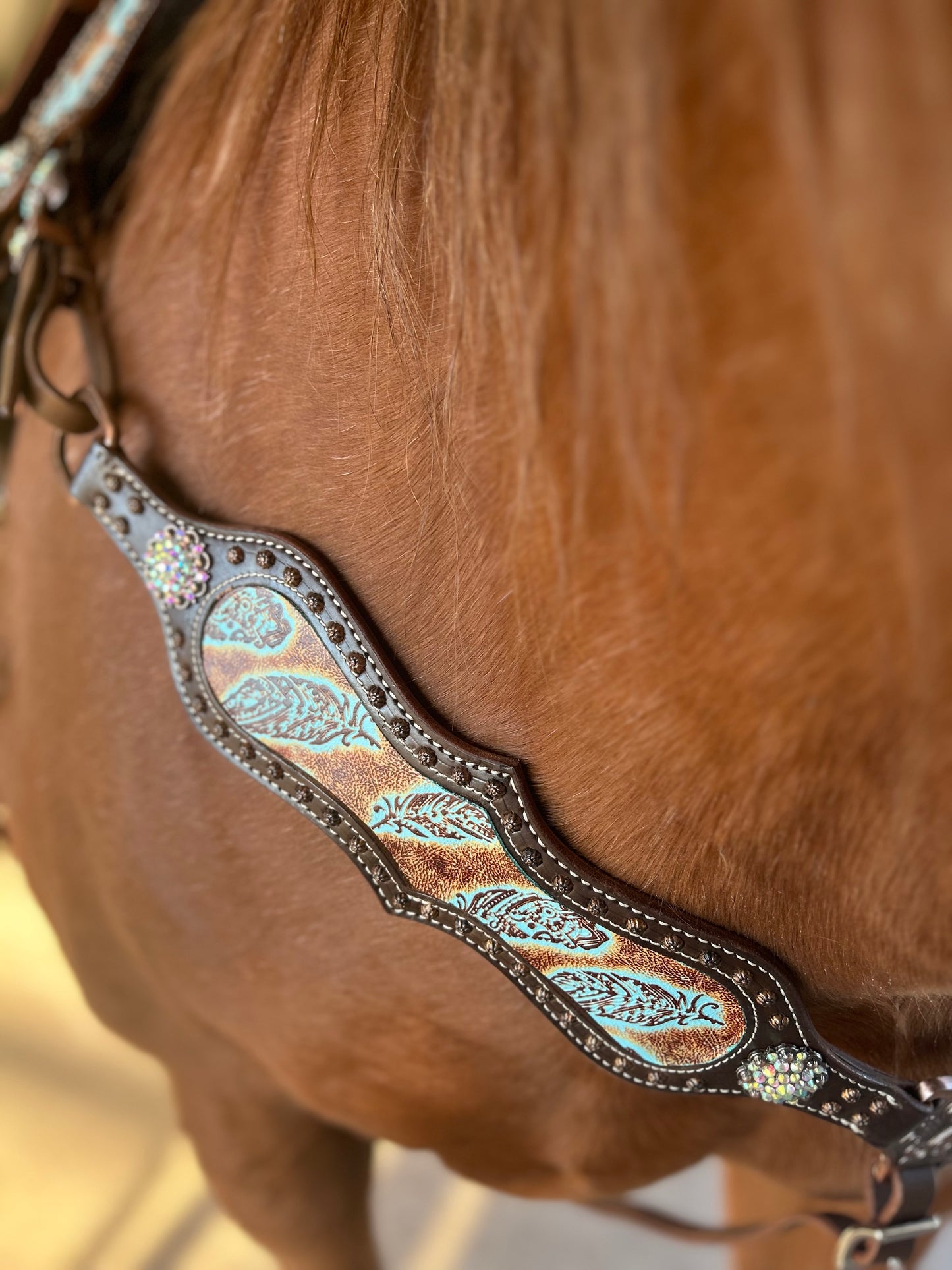 SmarTack Gen 2 "La Reina" - Complete Set Inlays (Breast Collar, Wither Strap, and One Ear Headstall)