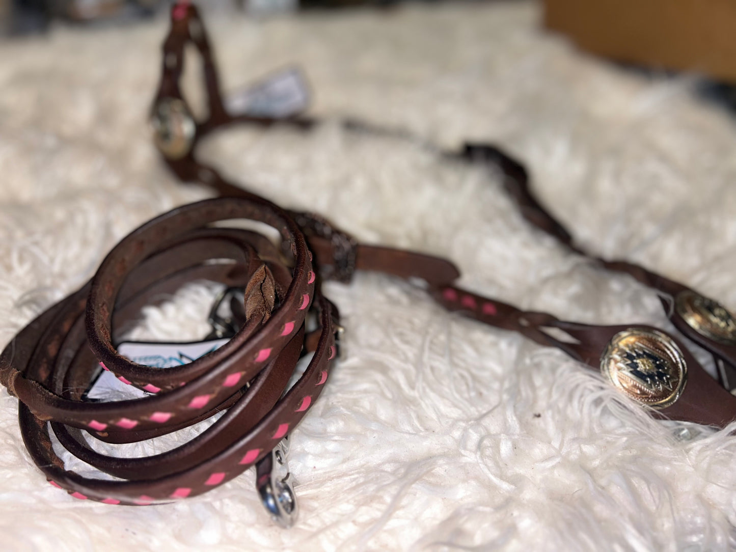 Rockstar Buckstitched Reins