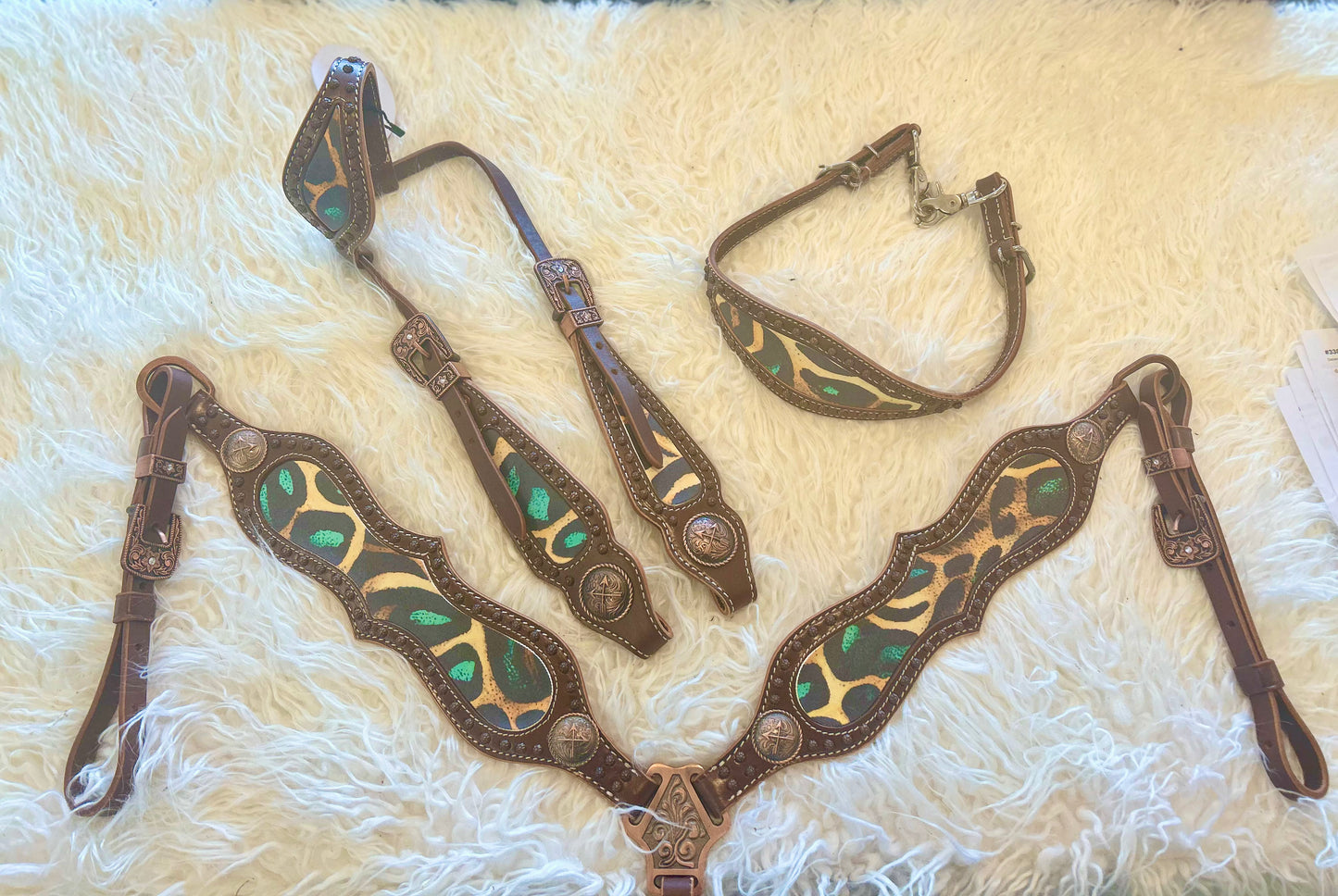 SmarTack Gen 2 "La Reina" Inlays - Breast Collar and Wither Strap (Horse Size)