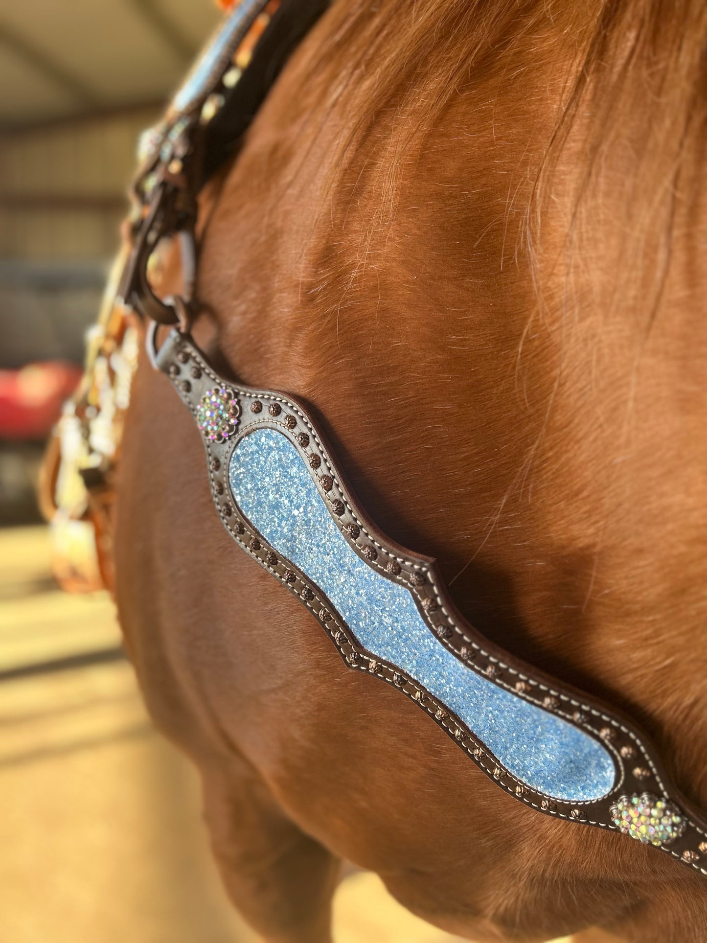 SmarTack Gen 2 "La Reina" Inlays - Breast Collar and Wither Strap (Horse Size)