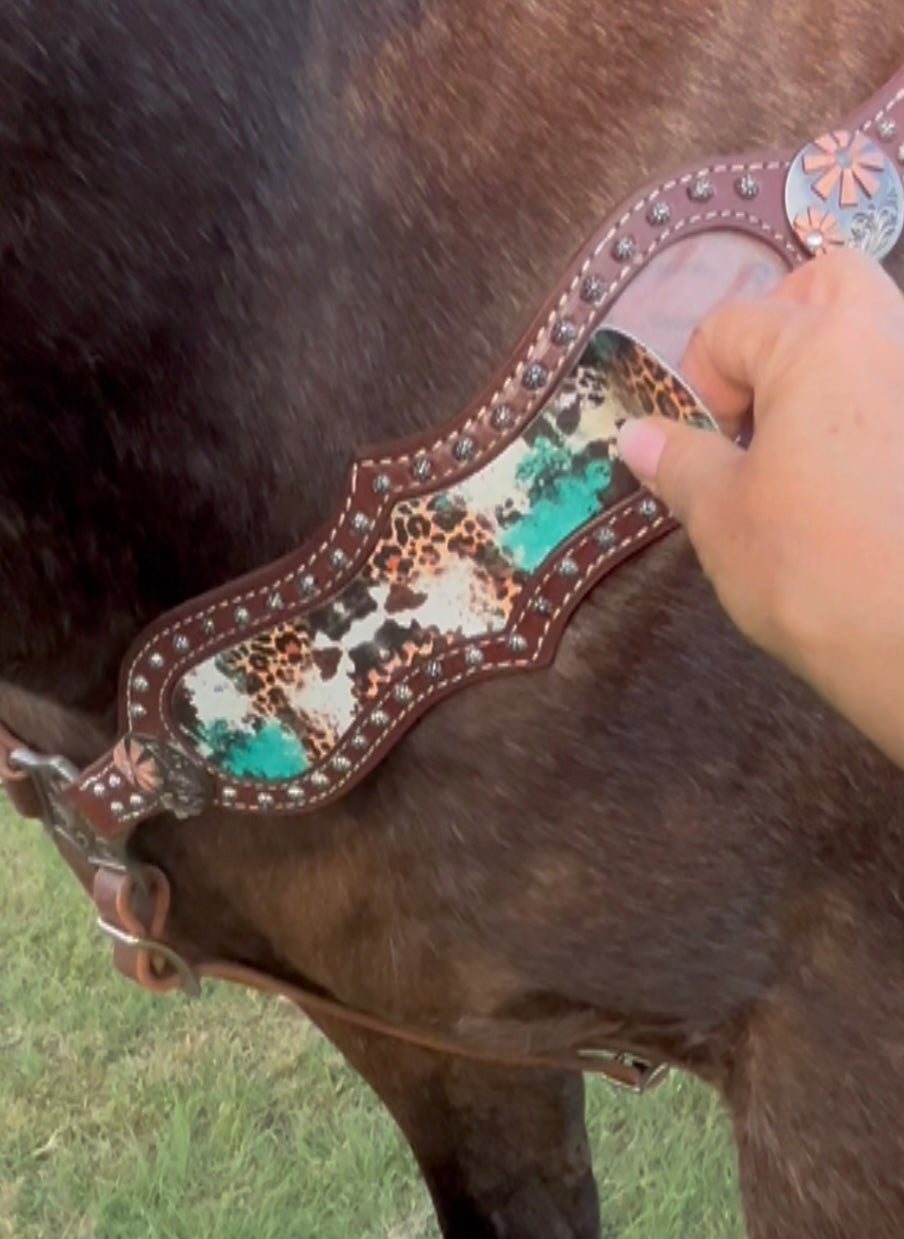 SmarTack Gen 2 "La Reina" - Complete Set Inlays (Breast Collar, Wither Strap, and One Ear Headstall)