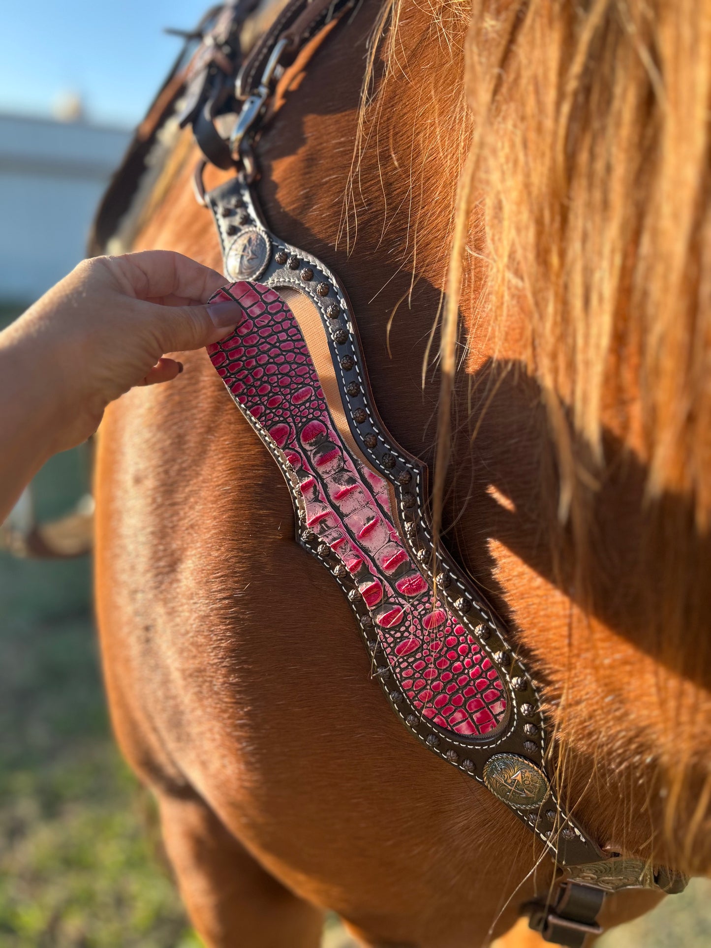 SmarTack Gen 2 "La Reina" Inlays - Breast Collar and Wither Strap (Horse Size)