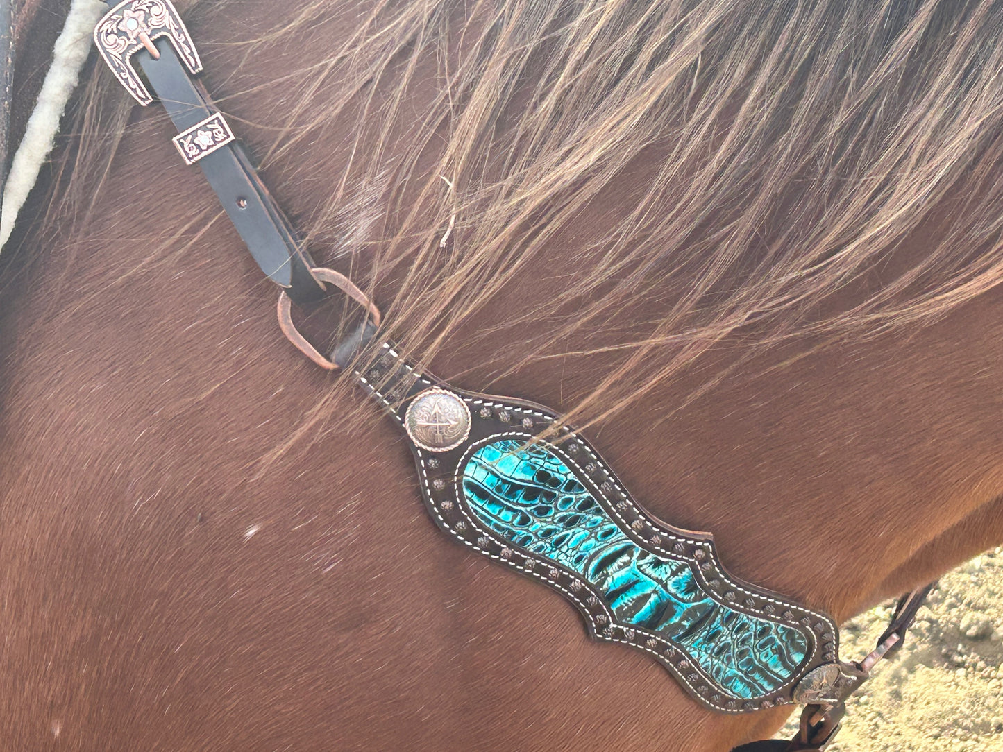 SmarTack Gen 2 "La Reina" - Complete Set Inlays (Breast Collar, Wither Strap, and One Ear Headstall)