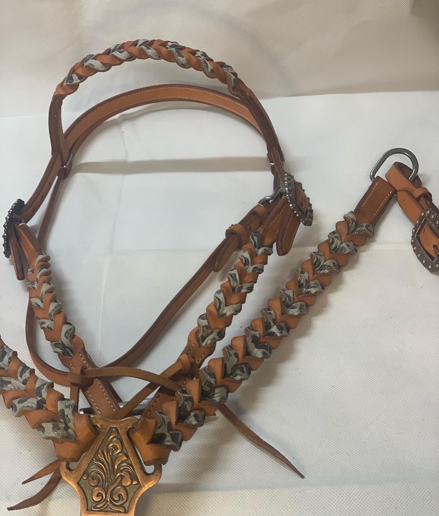 Rockstar Reins Blood Knot Tack Sets