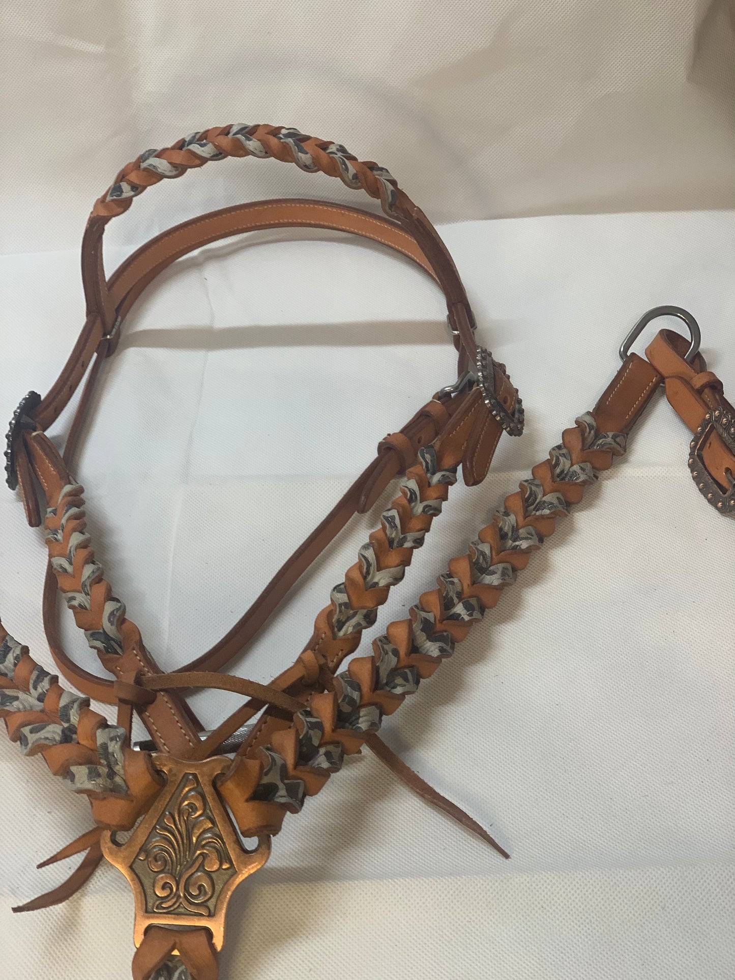 Rockstar Reins Blood Knot Tack Sets
