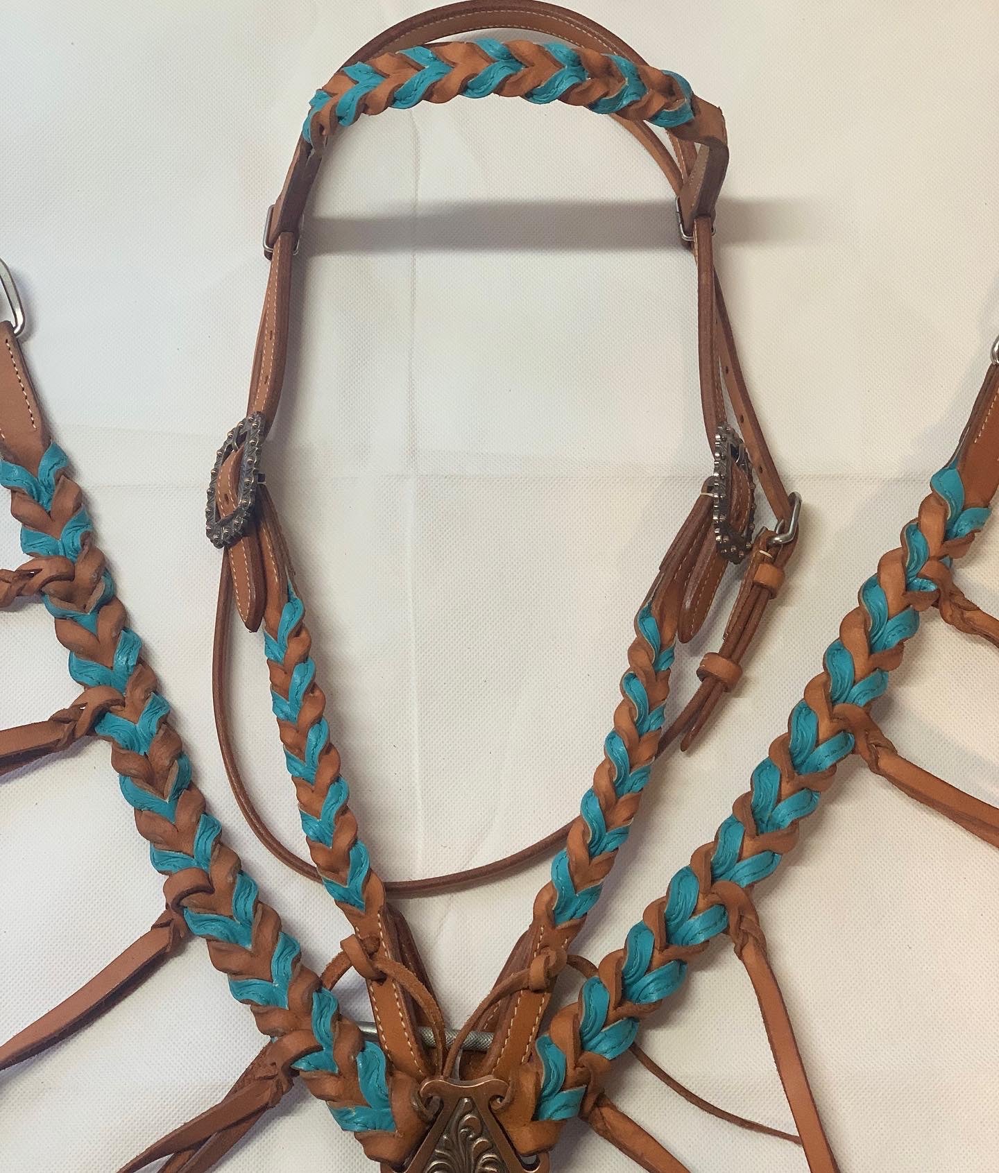 Rockstar Reins Blood Knot Tack Sets