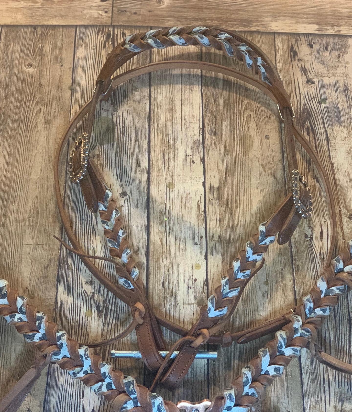 Rockstar Reins Blood Knot Tack Sets