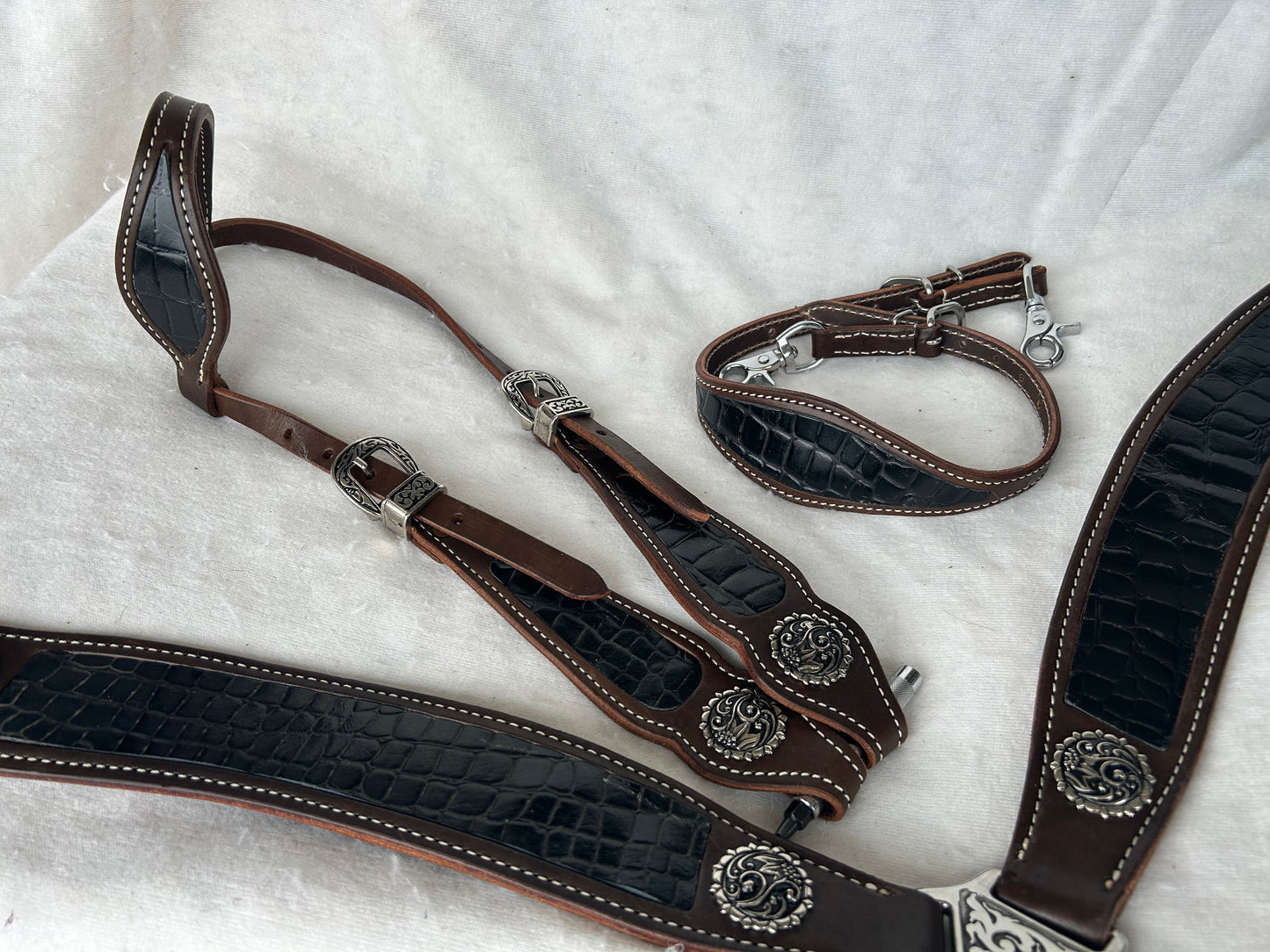 SmarTack Face - Black Gator