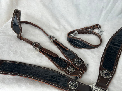 SmarTack Face - Black Gator