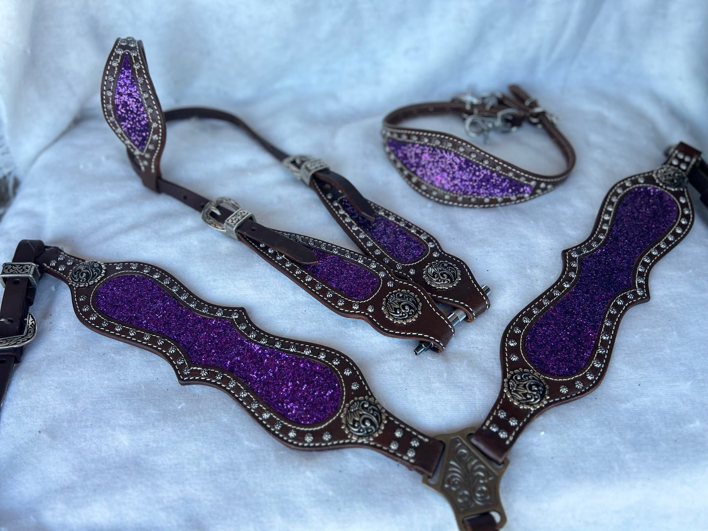 SmarTack Face - Glitter Glam Purple