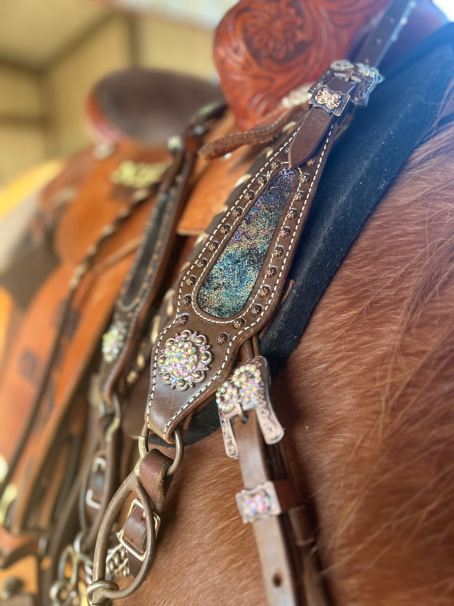 SmarTack Gen 2 "La Reina" Inlays - Headstall (Horse Size)