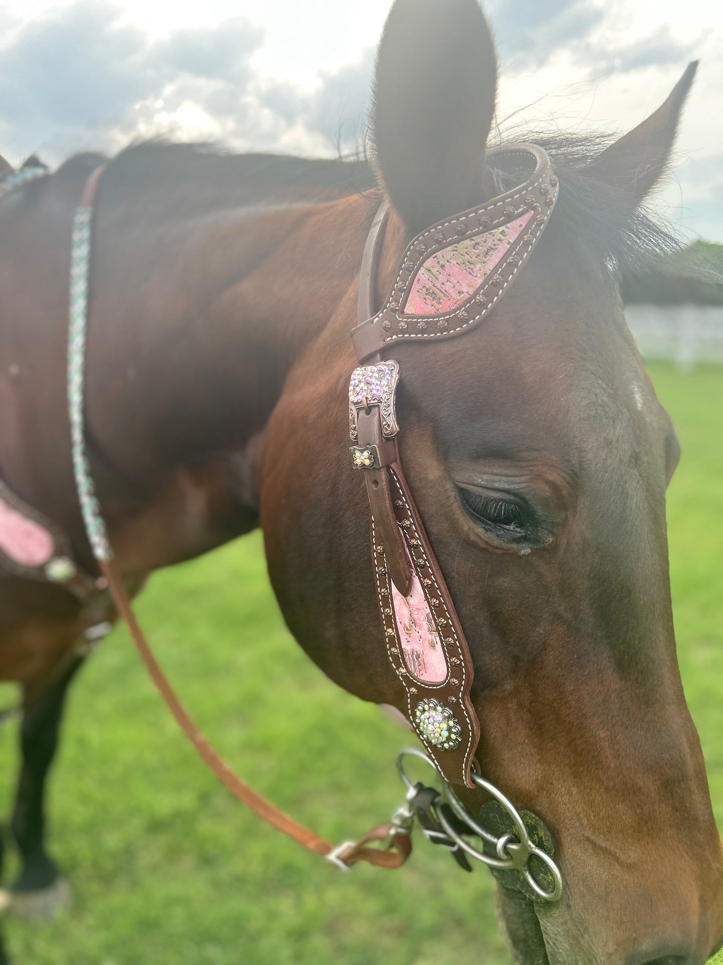 SmarTack Gen 2 "La Reina" Inlays - Breast Collar and Wither Strap (Horse Size)
