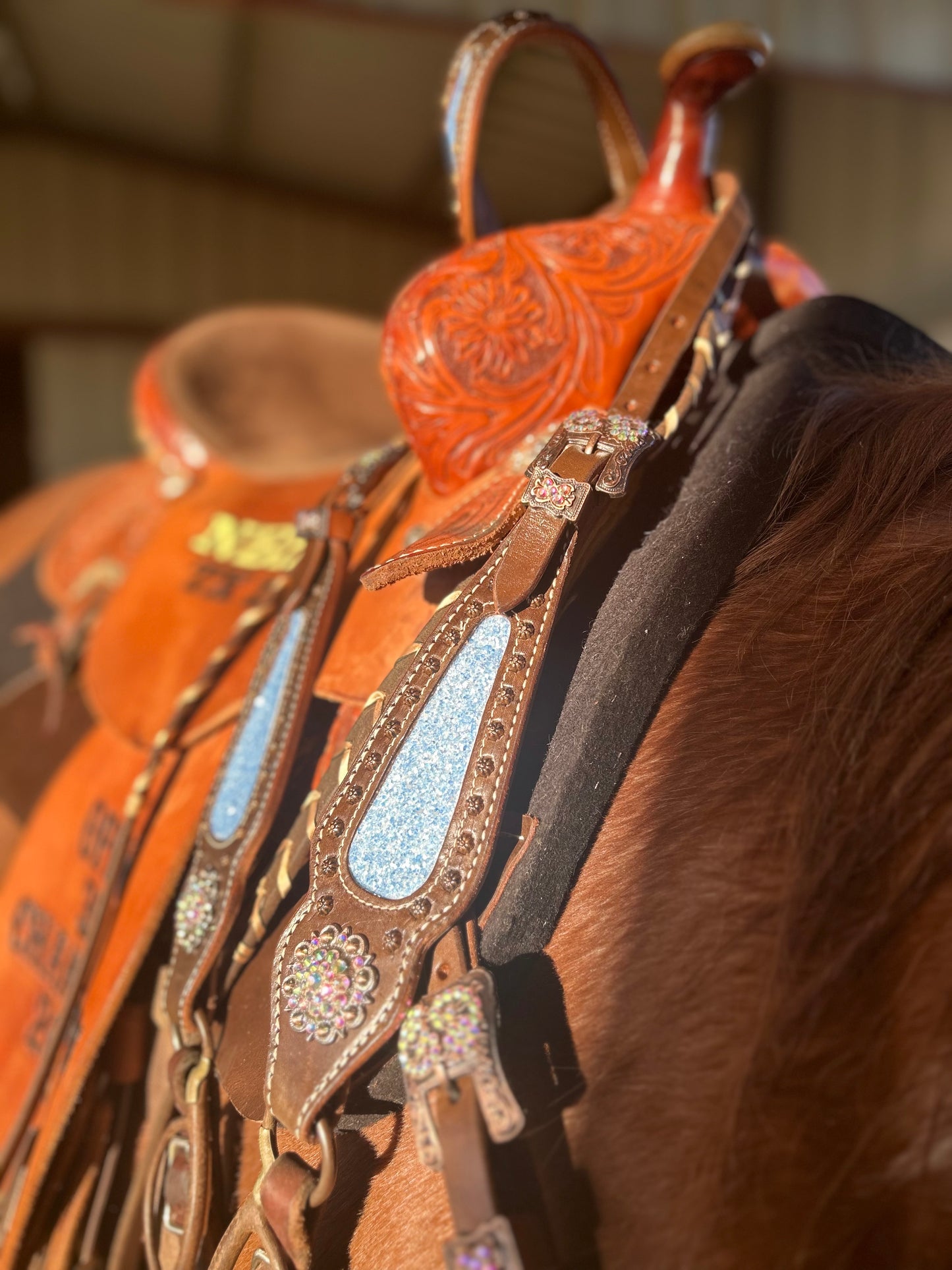 SmarTack Gen 2 "La Reina" Inlays - Headstall (Horse Size)