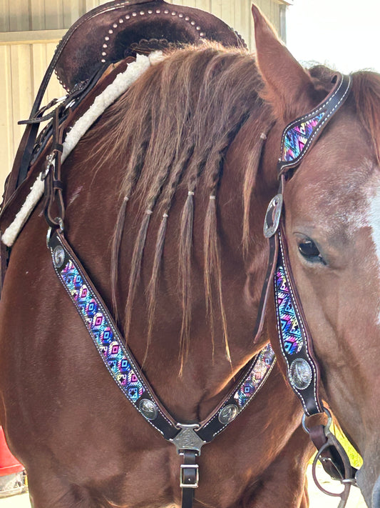 SmarTack Gen 1 - Complete Set Inlays (Breast Collar, Wither Strap, Brow Band and One Ear Headstall)