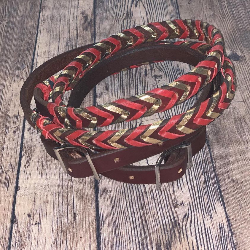 rockstar double laced reins